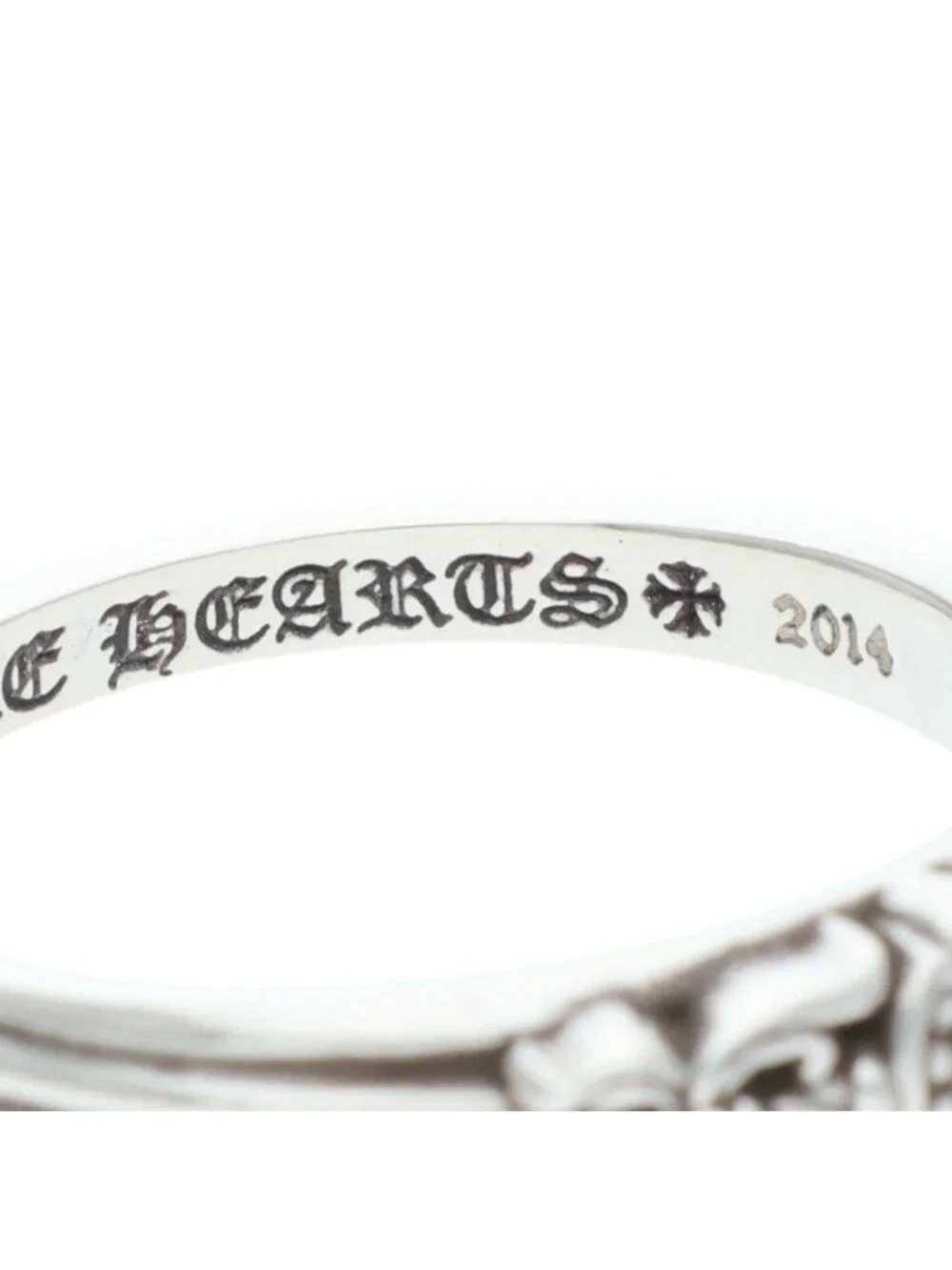 Chrome Hearts Baby Classic Babyke Classic Dagger Silver Ring